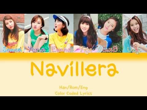 GFRIEND (여자친구) - NAVILLERA (너 그리고 나) [HAN|ROM|ENG Color Coded Lyrics]