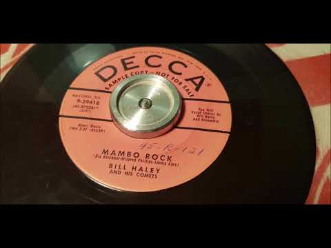 Bill Haley - Mambo Rock - 1955 Rock N Roll  - DECCA  9-29418