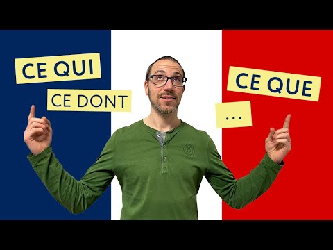 Les pronoms relatifs neutres expliqués simplement