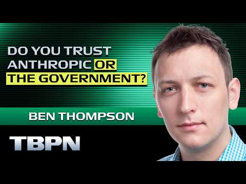 FULL INTERVIEW: Ben Thompson on Anthropic v. The Pentagon