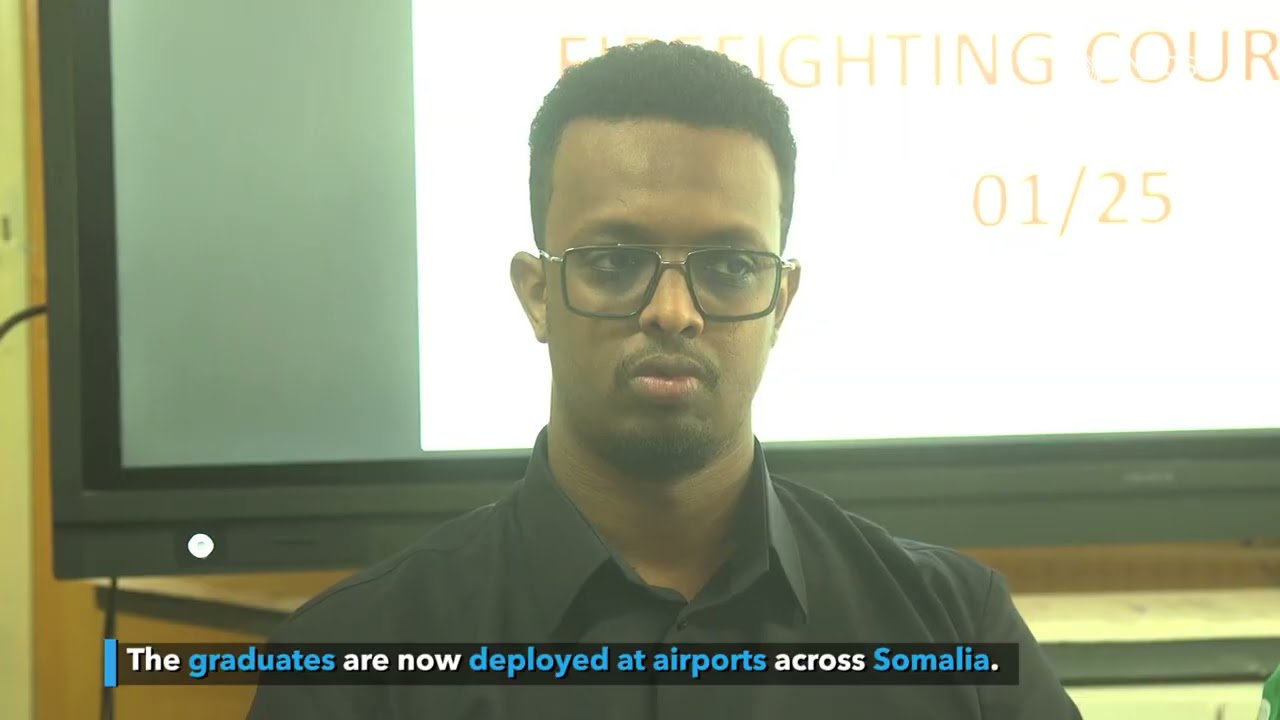 UNSOS Builds Somalia’s Capacity for Aviation Emergencies