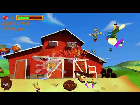 Chicken Blaster Gameplay 1080P60Fps