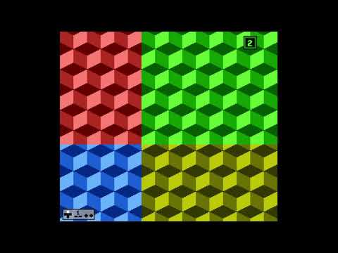 GTROM 4-Screen Mirroring Test ROM [NES homebrew]