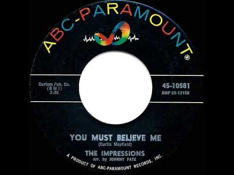 1964 HITS ARCHIVE: You Must Believe Me - Impressions