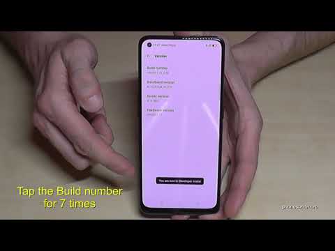 Oppo A94: How to enable the Developer Options? (Tutorial also for Oppo A74)