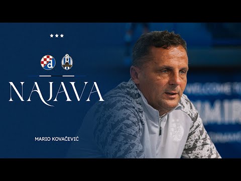 NAJAVA UTAKMICE | Mario Kovačević uoči utakmice protiv Lokomotive