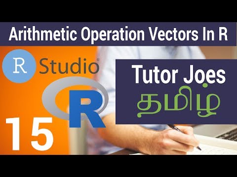 Arithmetic Operation Using Vectors In R Tamil