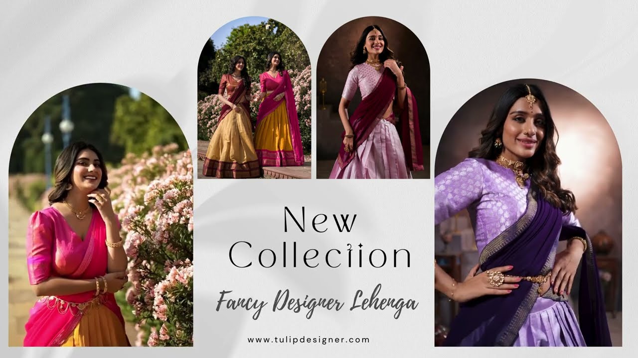 Kanchipuram Silk Lehenga Choli With 6 Color Options