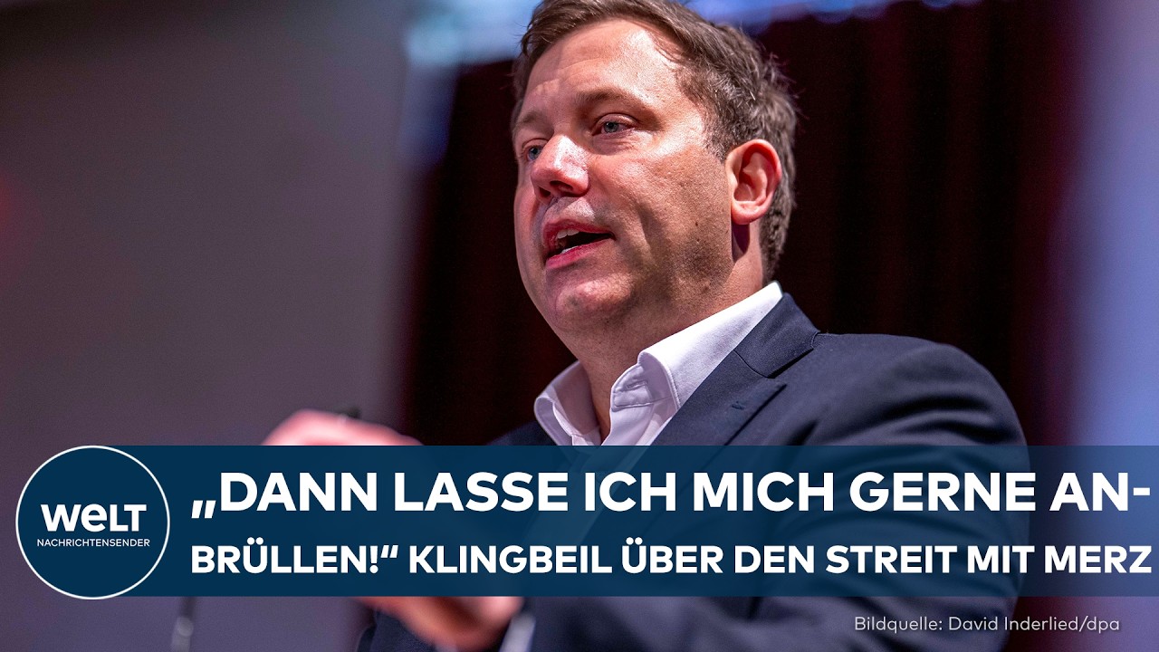 REGIERUNG: „Dann lasse ich mich gerne anbrüllen!“ – Klingbeil über den Streit mit Merz!