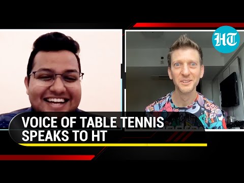 Famous commentator Adam Bobrow, the ‘Voice of Table Tennis’, speaks to Hindustan Times