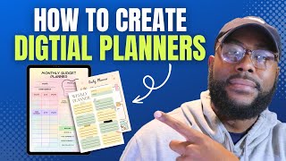 How To Make Digital Planner To Sell On Etsy 2023 | Make Printable Planner Using Canva