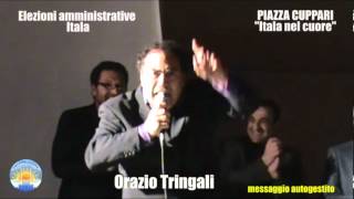 preview picture of video 'Elezioni Itala. Orazio Tringali . Itala nel cuore . Piazza Cuppari 4 maggio 2012'