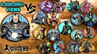 Shadow Fight 2 Titan Vs All Bosses