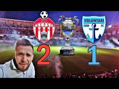 Finala Cupei Romaniei Sepsi vs Volutari 2-1 // M-am Simtit Ca LA Un Meci Din Strainatate !!!