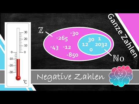 Negative Zahlen / Ganze Zahlen | Einfach Easy - Mathe
