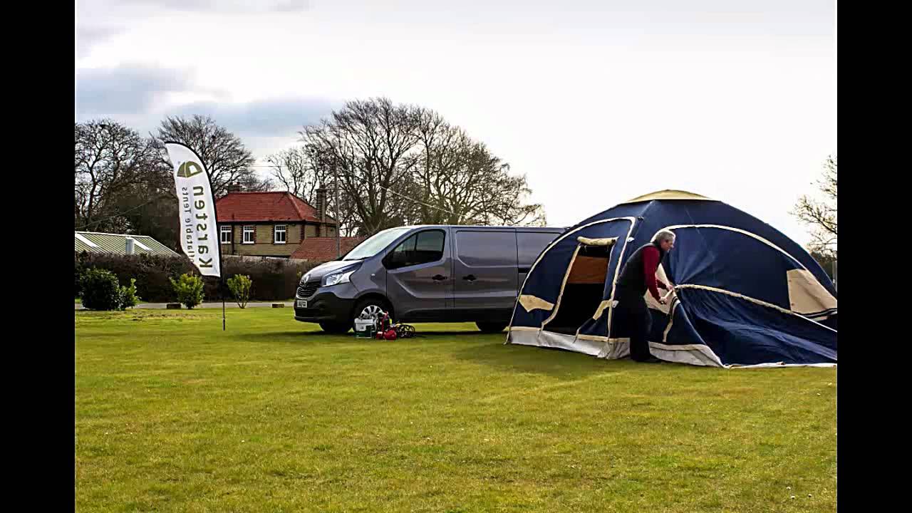 Karsten Air tent 350 + スリーピングルーム + オプション