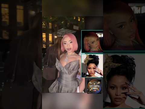 Ice Spice doing the “Beez In the Trap” trend with PinkPantheress and Quen Blackwell #icespice