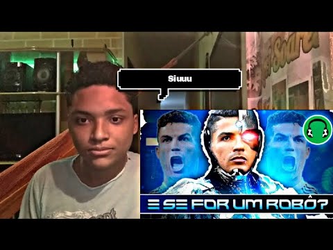 ♫ E SE CR7 FOR MESMO UM ROBÔ? [Lyric Video] | Paródia Natural - Imagine Dragons