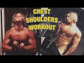 Chest & Shoulder Workout For MASS | Protein Pancake Tutorial | Hypertrophy Training | Posing