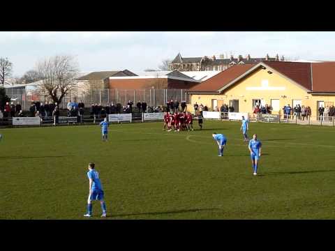 Musselburgh v Linlithgow Rose - 08/03/14 - Goal and Red Card