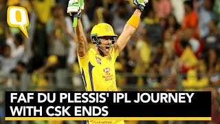 As Faf du Plessis' CSK Journey Ends, Team & Wife Post Emotional Messages: IPL Auction | The Quint