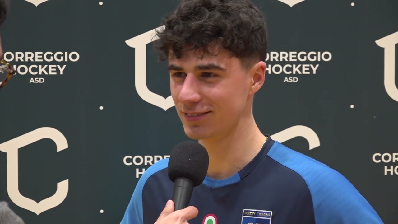 Intervista a Luca Diquigiovanni - Correggio vs Trissino 05 (5^ – Serie A2)