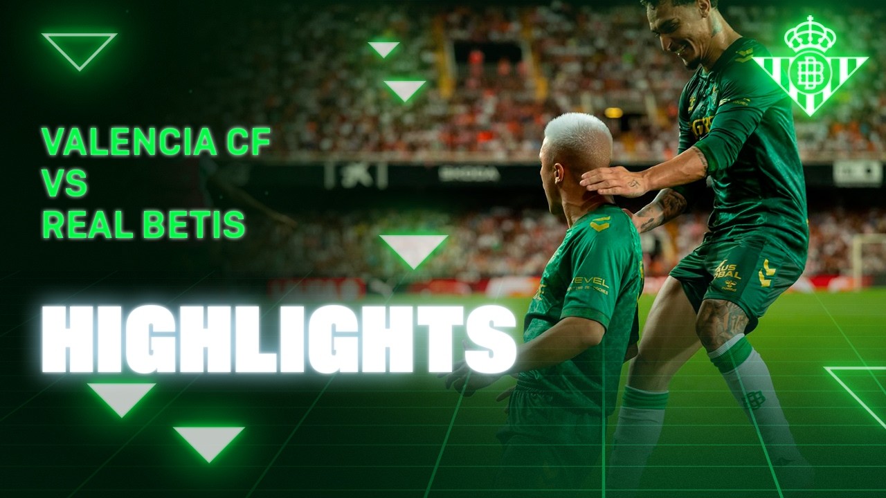 Valencia CF 0 - 1 Real Betis Balompié highlights