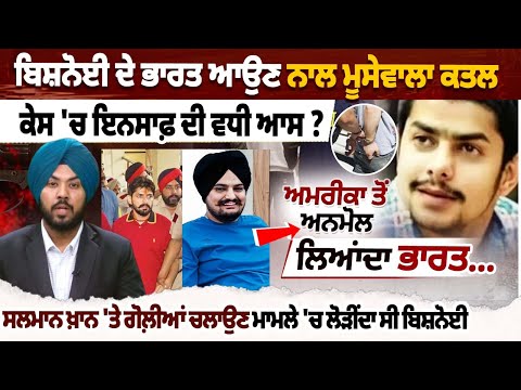 Anmol Bishnoi ਦੇ ਭਾਰਤ ਆਉਣ ਨਾਲ Moosewala ਕਤਲ ਕੇਸ 'ਚ ਇਨਸਾਫ਼ ਦੀ ਵਧੀ ਆਸ ?