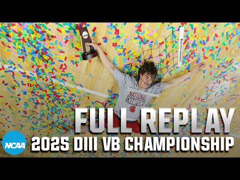 Southern Virginia vs. Springfield: 2025 DIII men's volleyball championship | FULL REPLAY