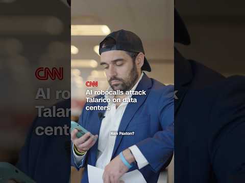 AI robocalls attack Talarico on data centers