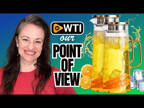 Glass Water Pitcher with Stainless Steel Lid - WTI product video review