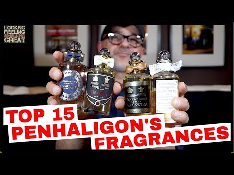 Top 15 Penhaligon's Fragrances | Favorite Penhaligon's Scents + 50ml Bayolea W/Shaving Kit Giveaway Video