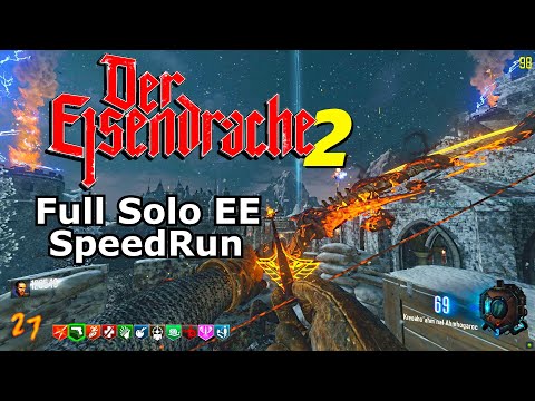 Der Eisendrache 2 Full Solo Easter Egg Speed Run All Bows