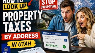How to look up property taxes by address in Utah