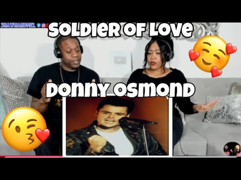 This Is Hot!! Donny Osmond -  Soldier Of Love (Reaction)