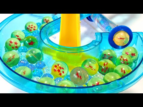Marble Run ASMR★Infinity Loop Slider & Dragon Ball