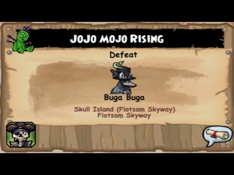Pirate101 "Jojo Mojo Rising" (Witchdoctor Level 15 Quest) (Bone Chant)