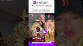 Virginia Fonseca Recebe Chocotone De Luxo Avaliado Em R$ 5 Mil! 😳 #virginia #chocotone