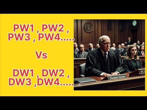 what is pw1 pw2 PW 3 pw4 ? what is dw1 dw2 dw3 dw4 ? BNSS