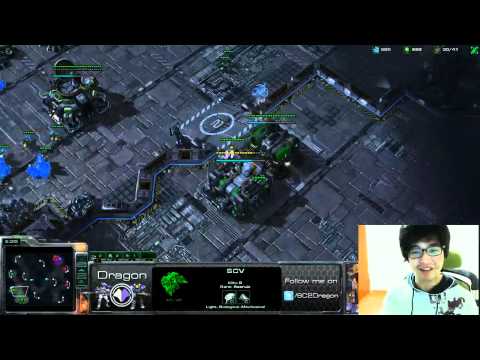 Dragon [T] vs fLcMoa [Z] (Stream cheater)