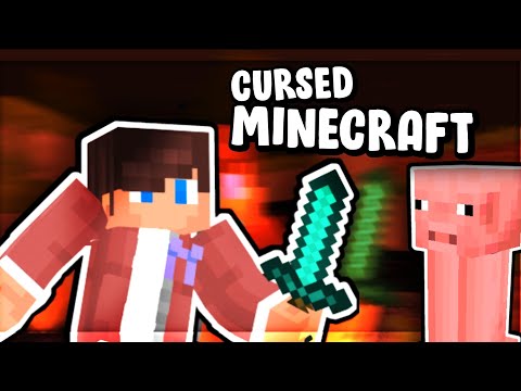 Mr Whose That - Minecraft with Cursed Texture Packs Pt. 1