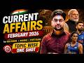 February 2026 Current Affairs Complete Monthly Current 2026 One Shot Revision By Jeet Rana Sir