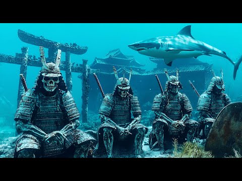 Fallen Samurai Underwater |  Epic Samurai War Music - Deep Sea Sounds & Relaxing Visuals