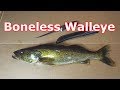 How To Clean A Walleye (Boneless, Skinless)