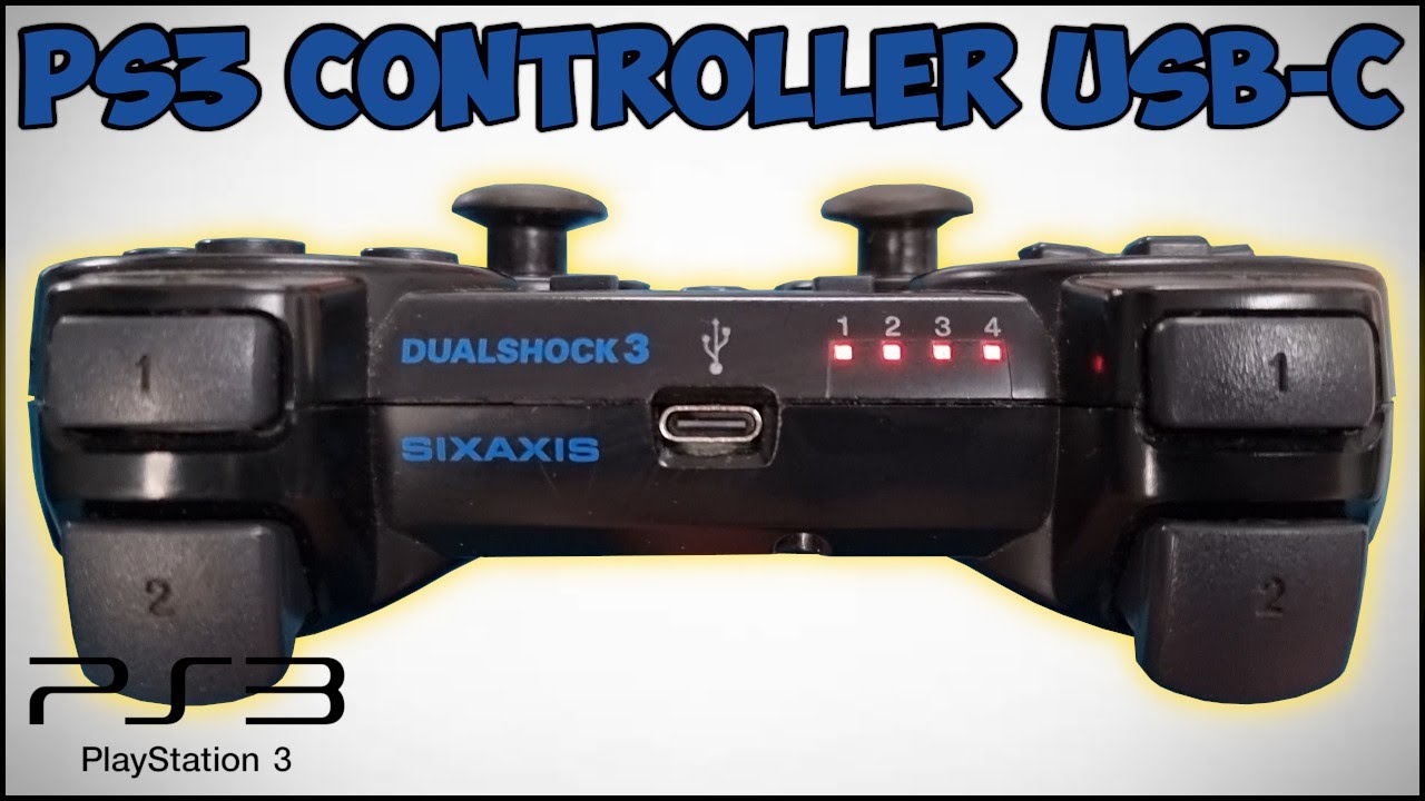 I Gave My PS3 Controller a USB‑C Port!