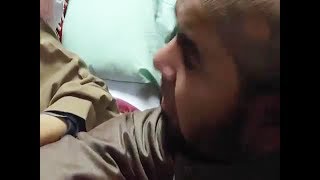 صورة خاب الهالك من يشتمه ﷺ !! إنشاد عبد الله كامل في زيارة الشيخ الحويني بالمستشفى