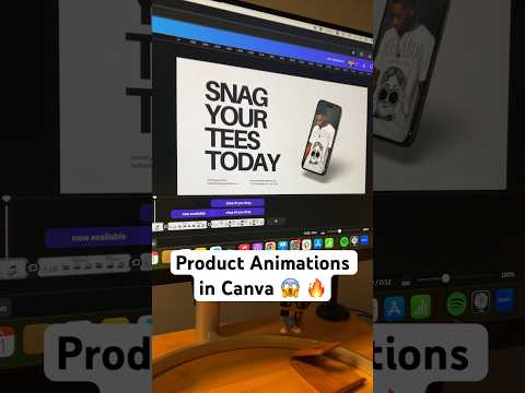 Product Animations in Canva with Video Mockups