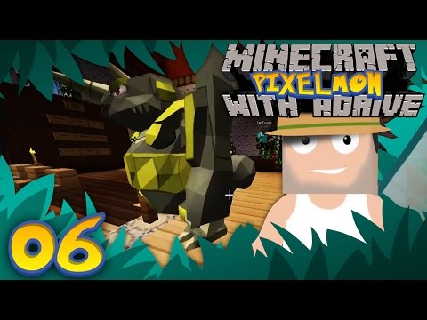 FIRST SHINIES!! Minecraft PIXELMON with aDrive! Ep06 - PocketPixels Red Let's Play!