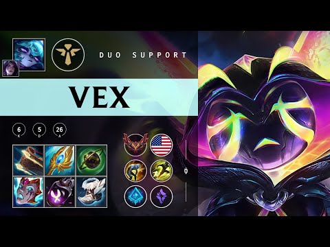 Vex Support vs Poppy - NA Grandmaster Patch 25.24