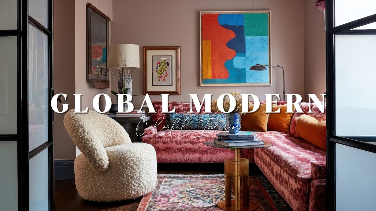 Virginia Global Modern House Tour | Vibrant Luxury Interior Design Inspired by Zoë Feldman